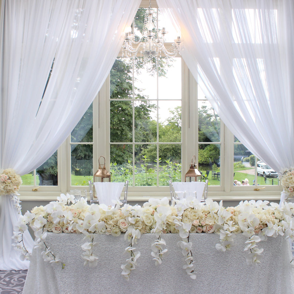 Simple Chiffon Arch 6