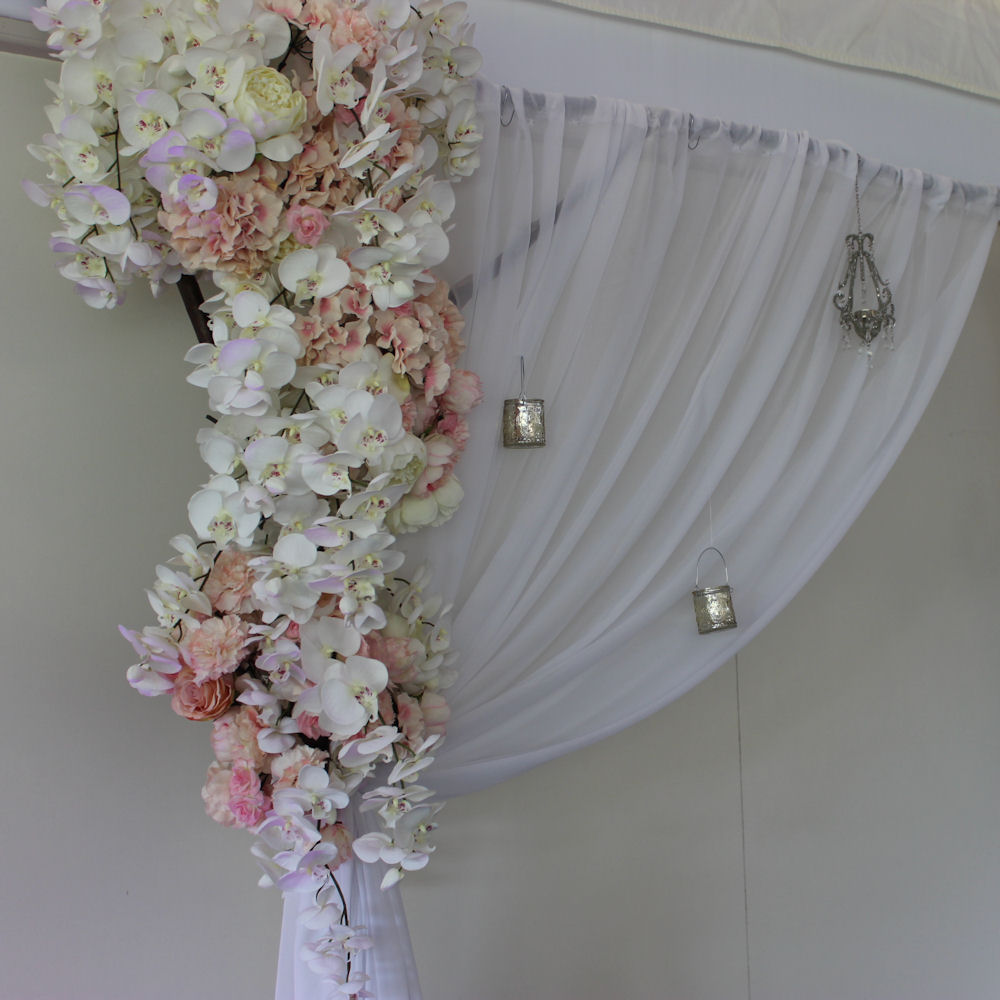 Simple Chiffon Arch 7