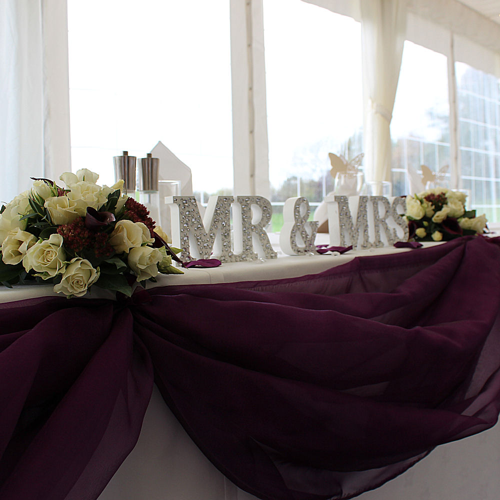 Diamante Mr & Mrs Sign 1