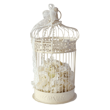 Bird cage centrepiece