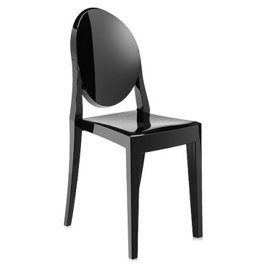 Black Acrylic Perspex Victoria Chair Hire