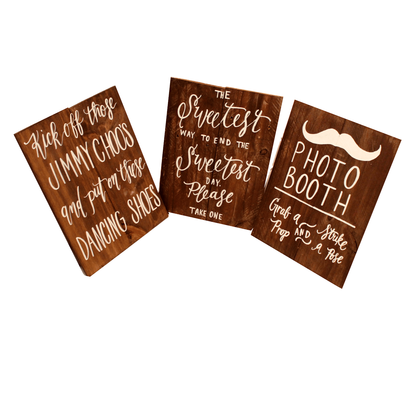 Rustic Wooden Signs