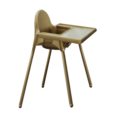 Gold High Chair