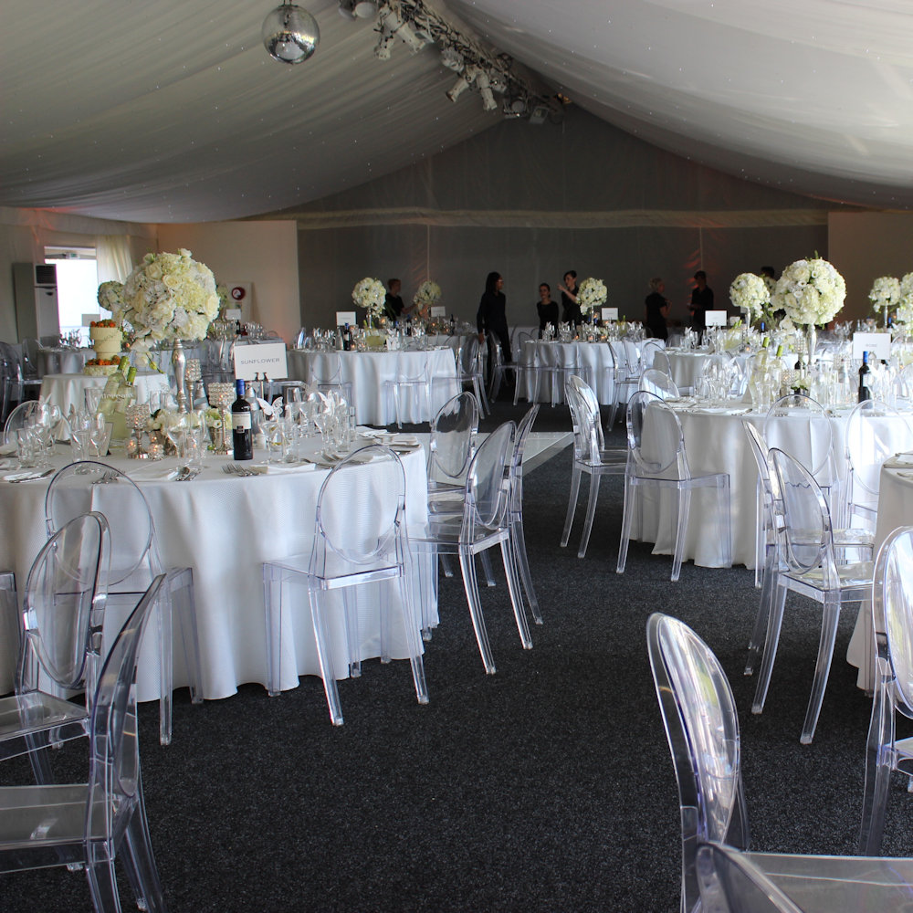 Ice Ghost Clear Acrylic Perspex Victoria Chair Hire