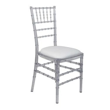 Ice Ghost Clear Acrylic Chiavari Bamboo Chair Hire