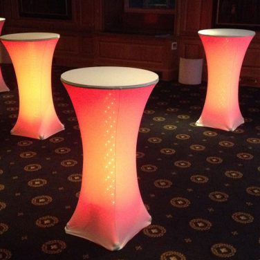 LED Poseur Table 10