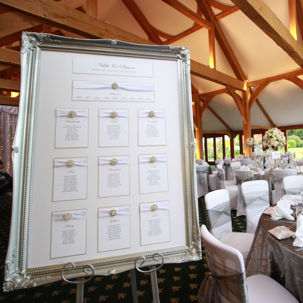 Large Vintage Ornate Swept Frame Hire