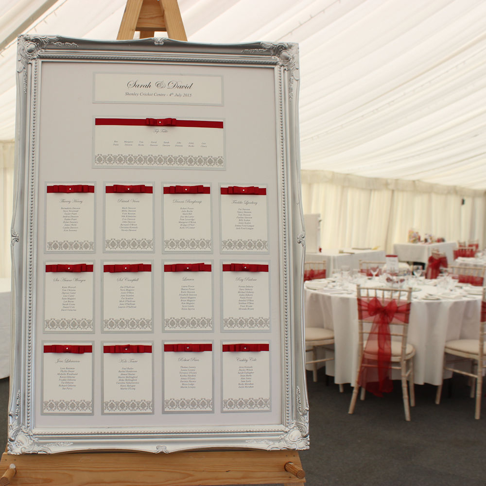 Large Vintage Ornate Swept Frame Hire