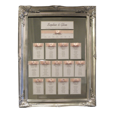 Large Vintage Ornate Frame with Mirror