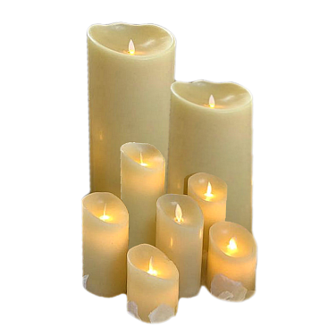 Led Battery Candles Group Hire