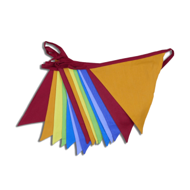 Rainbow Bunting Multi Coloured