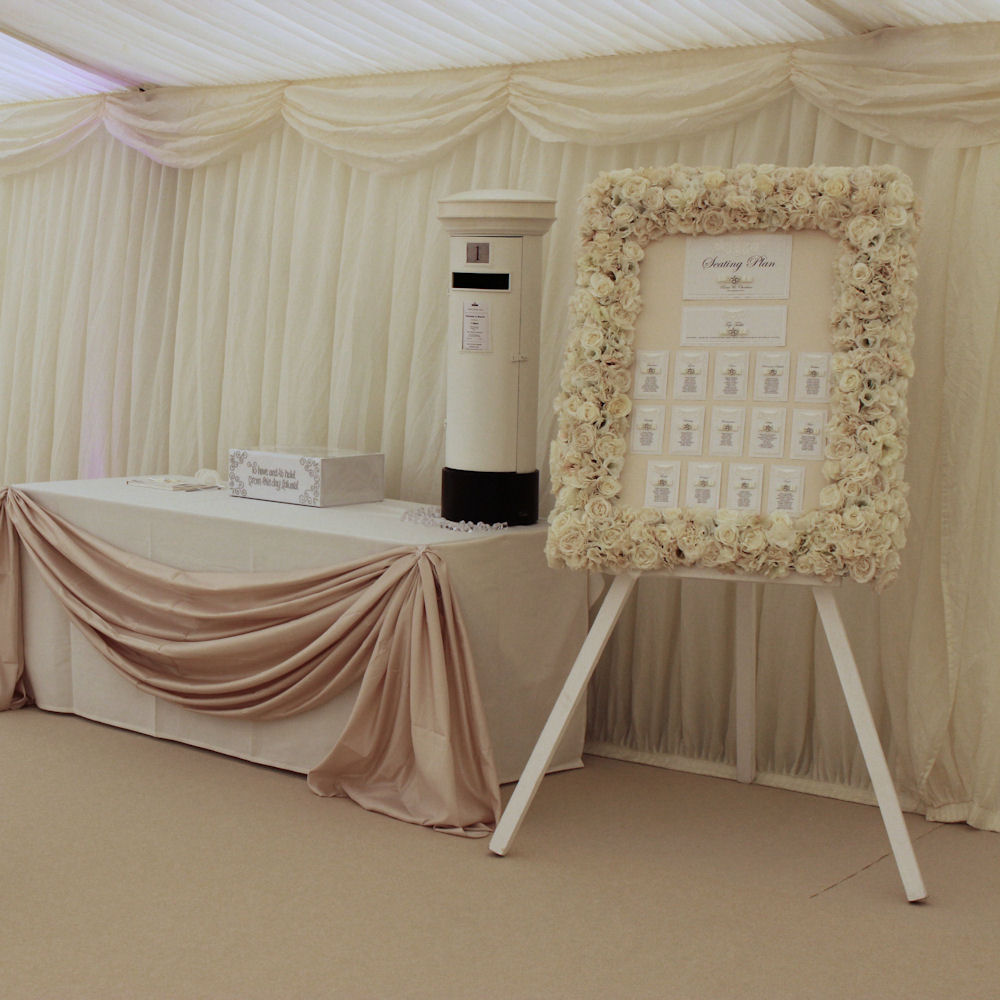 Silk Flower Frame 3