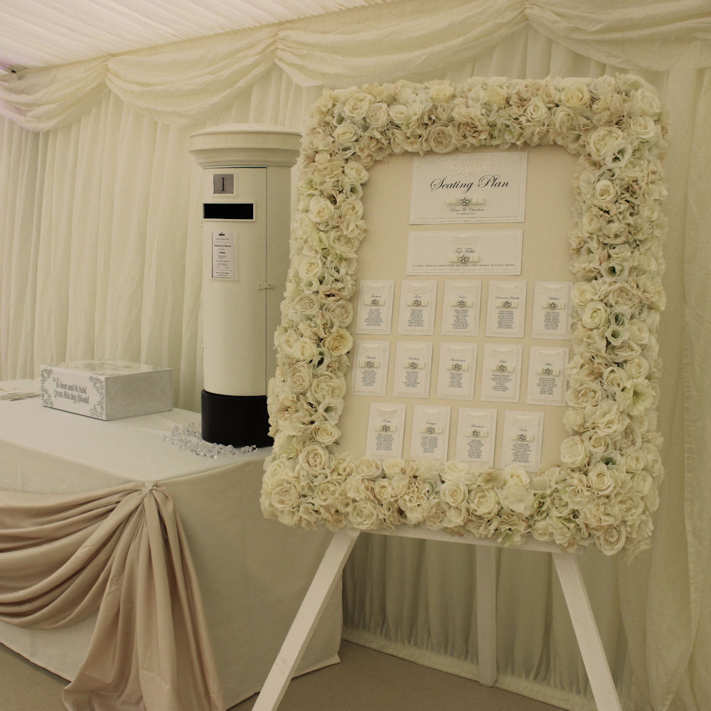 Silk Flower Frame 5