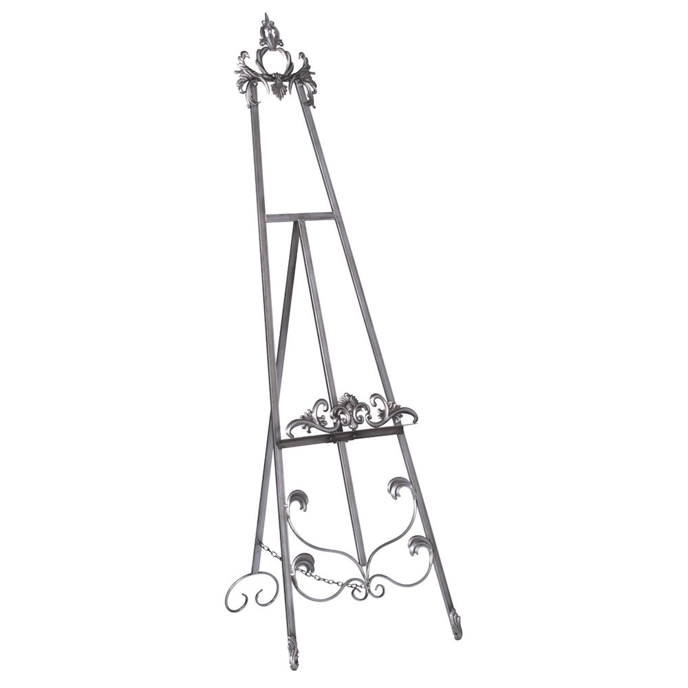 Silver Ornate French Style Easel