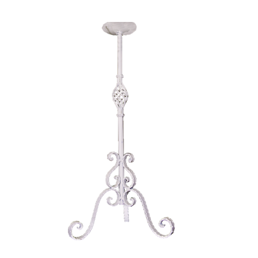 Vintage Candle Stand Ivory