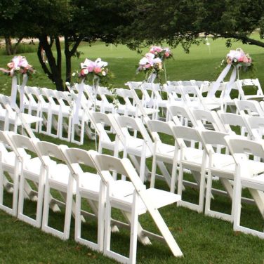 White Folding Chairs (15)