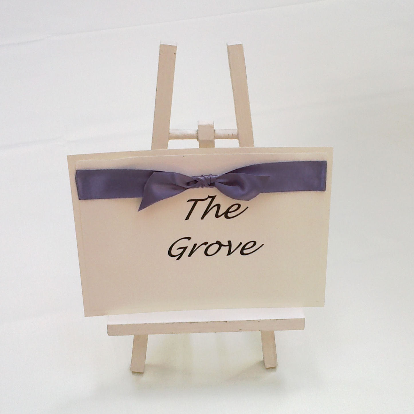 White Wooden Table Easel A5 2