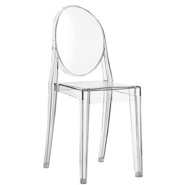 Ice Ghost Clear Acrylic Perspex Victoria Chair Hire