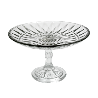 Glass Pedestal Cake Stand