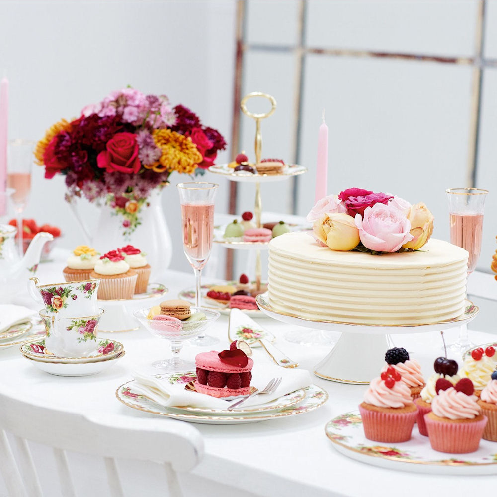 3 Tier Vintage Cake Stand 5