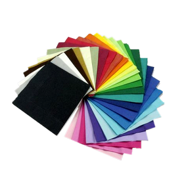 Coloured napkin spiral