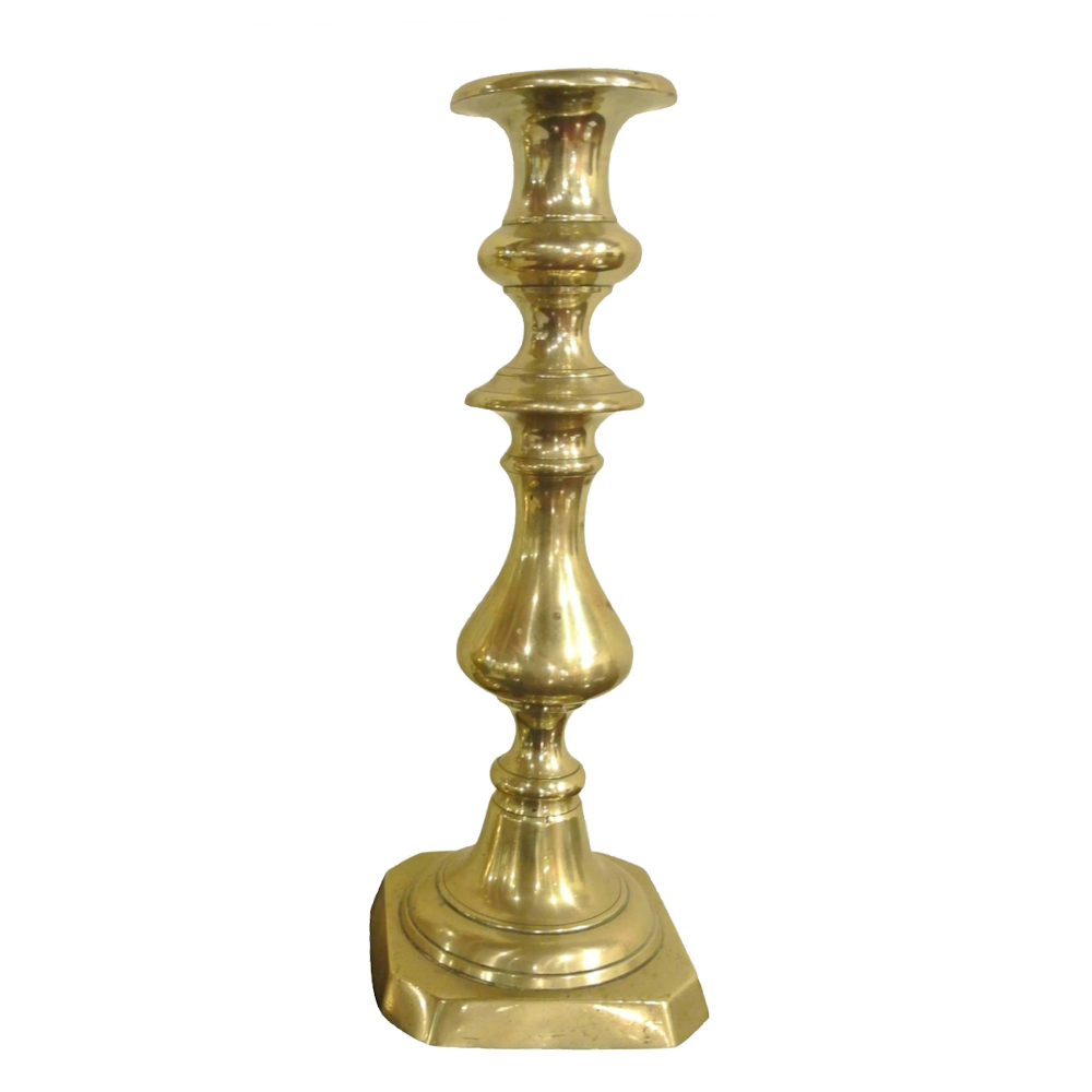 Gold Brass Candlestick