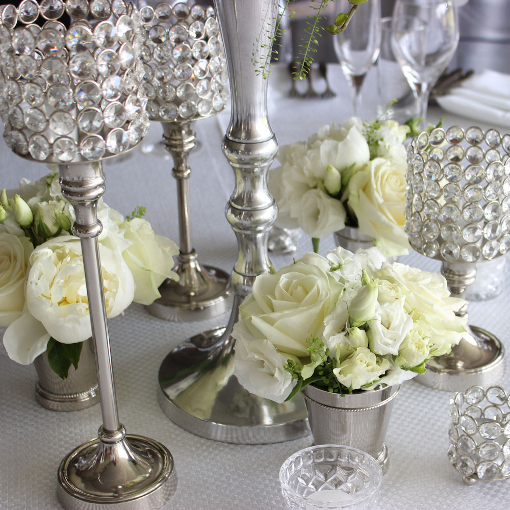 Silver mint julep cups