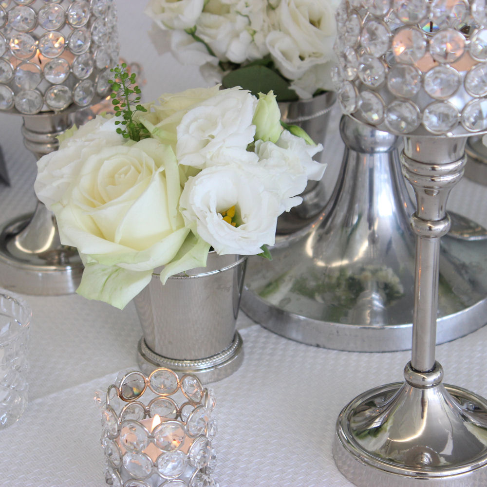 Silver mint julep cups