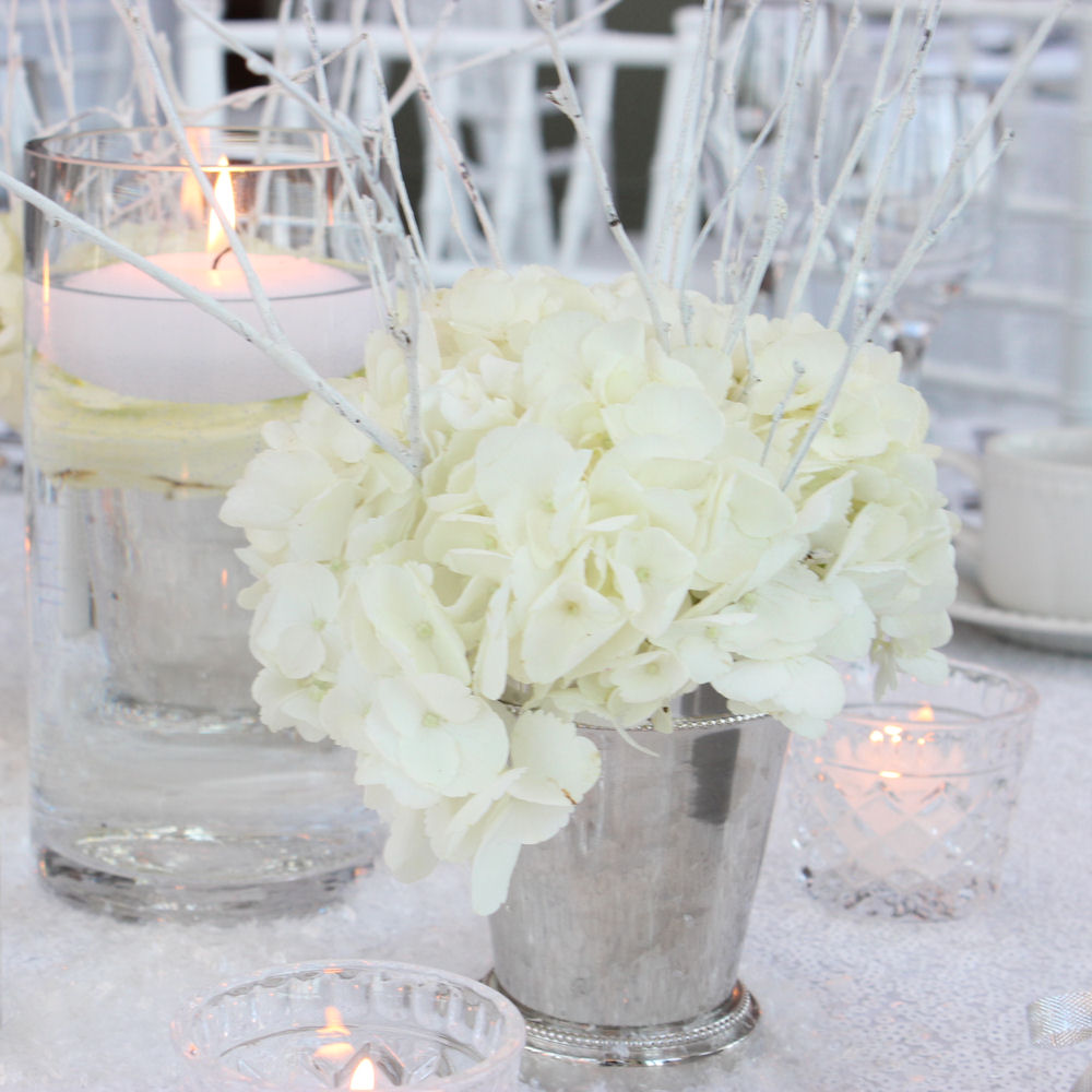 Silver mint julep cups