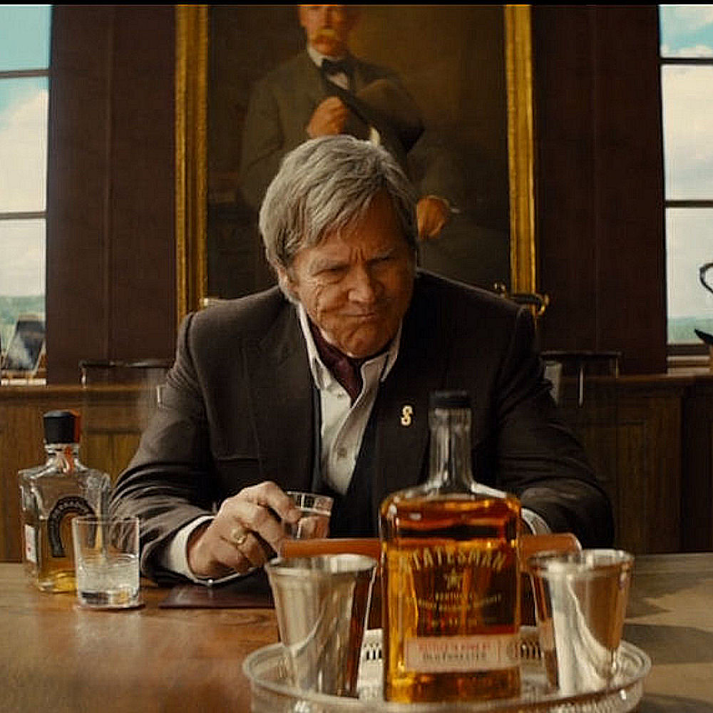 Silver julep cups on the film kingsman 2