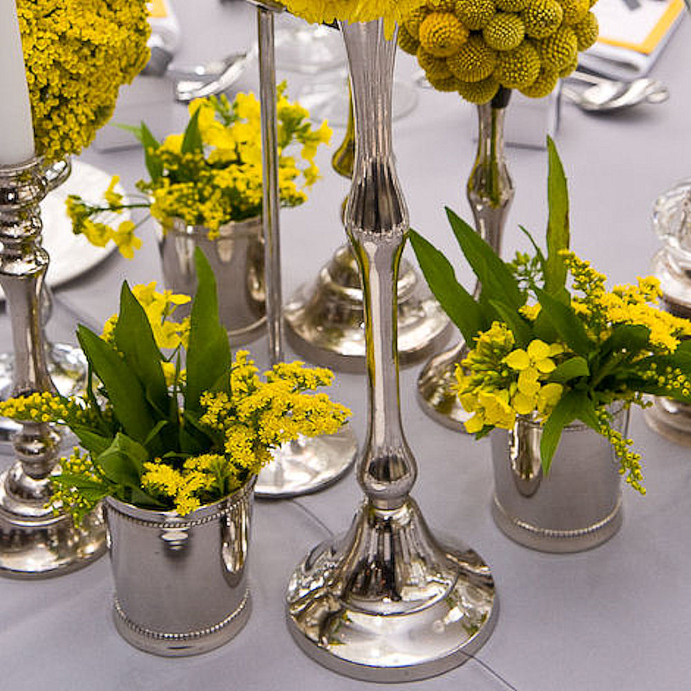 Silver mint julep cups