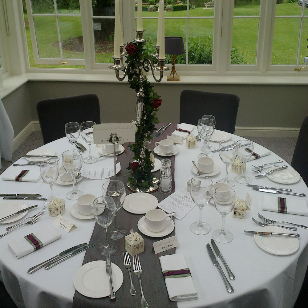 Satin Table Runner 8