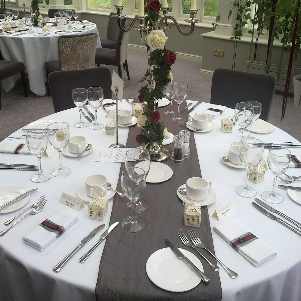 Satin Table Runner 9