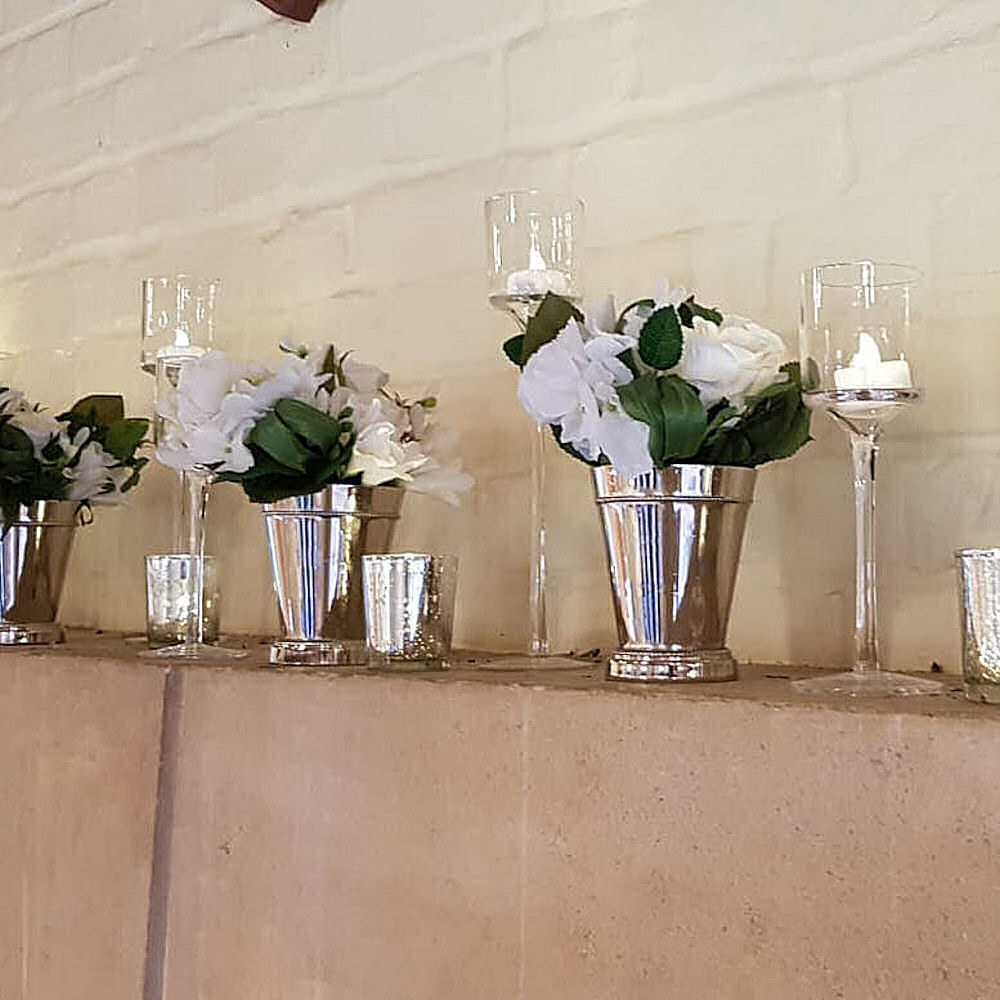 Silver julep cups