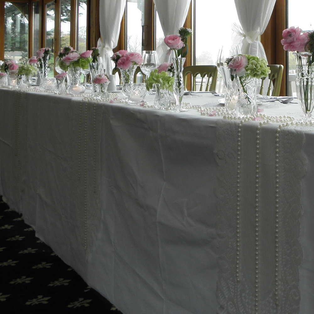 Vintage Lace Crochet Runner
