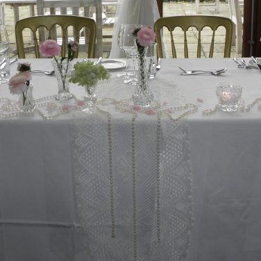 Vintage Lace Crochet Runner