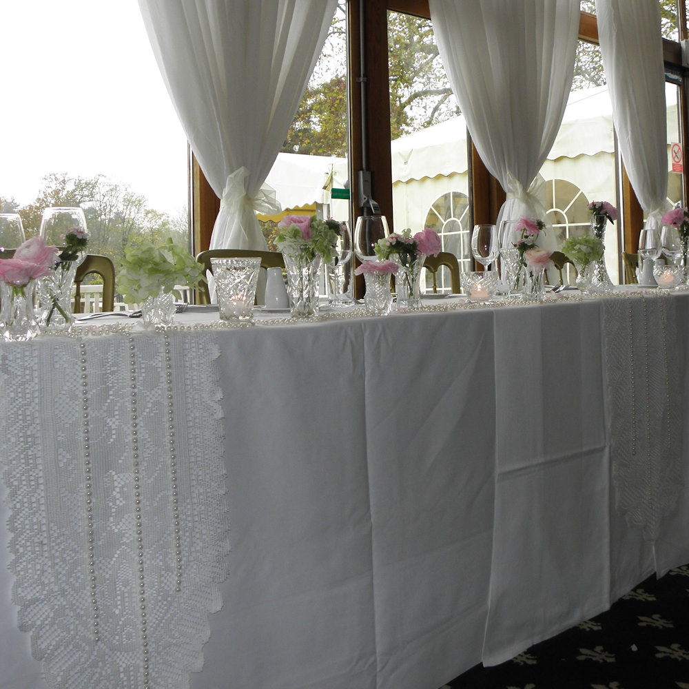 Vintage Lace Crochet Runner