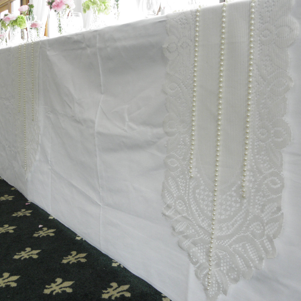Vintage Lace Crochet Runner
