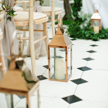 Rose Gold Lantern