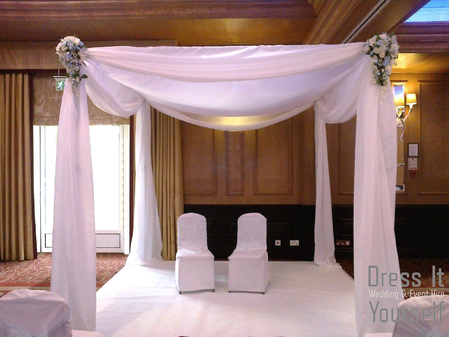 Flat Roof Chuppah