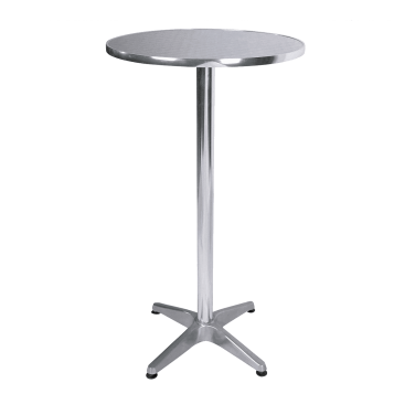 Aluminium Poseur Table