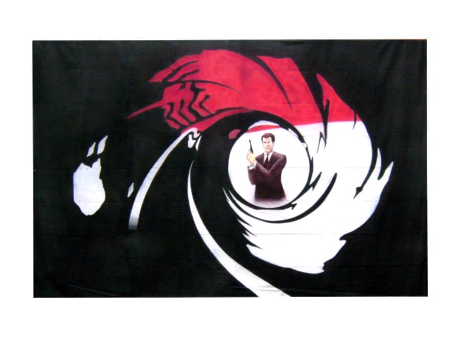 James Bond Backdrop