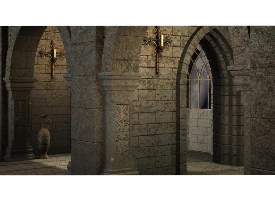 Castle Harry Potter Backdrop