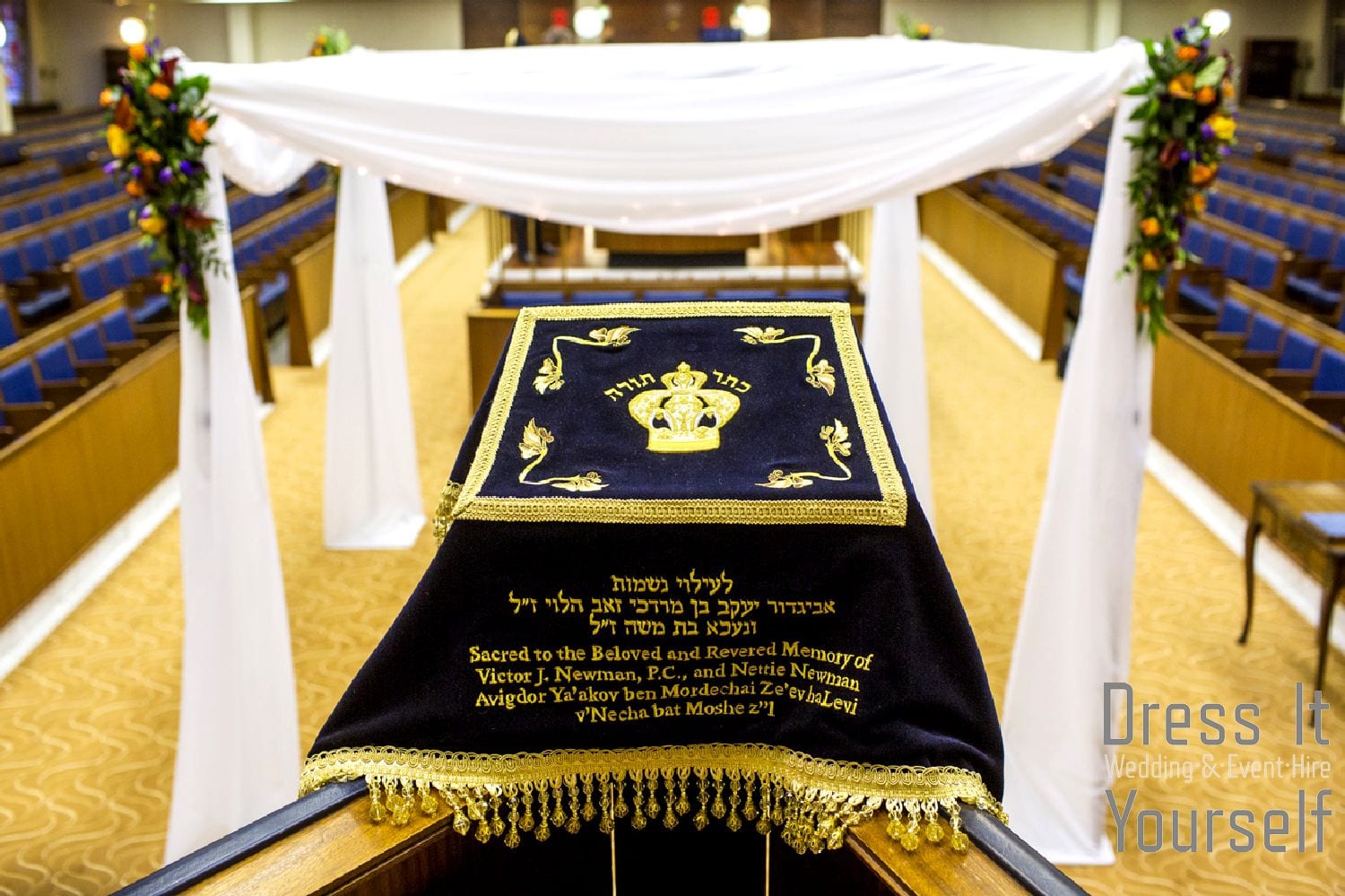Flat Roof Chuppah Hire