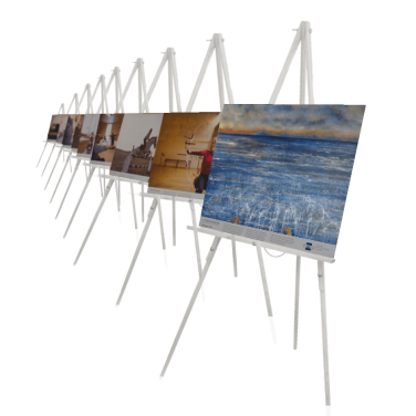 Exhibition Easel Hire - Pack of 5