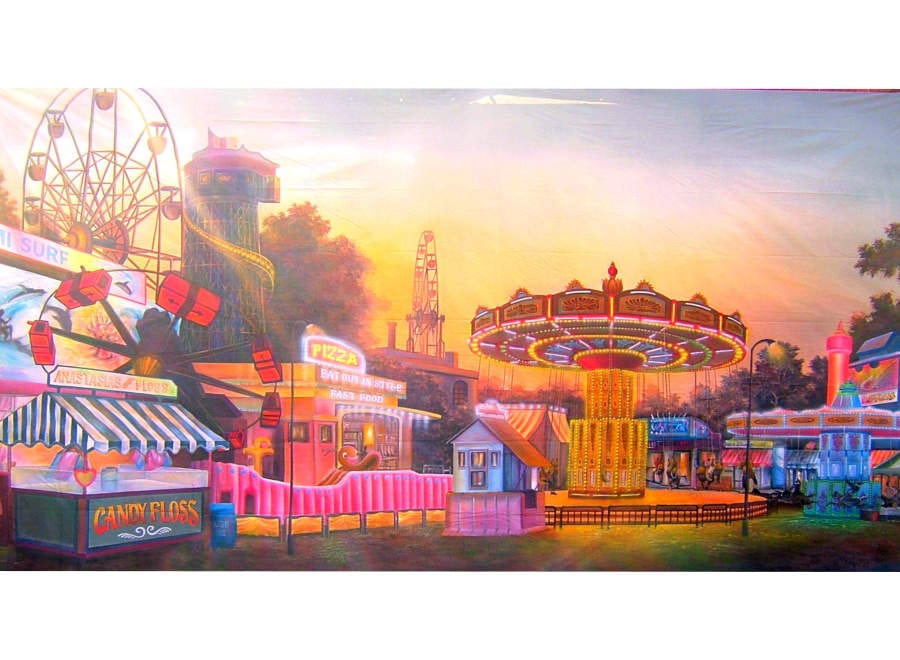 Fun Fair Backdrop