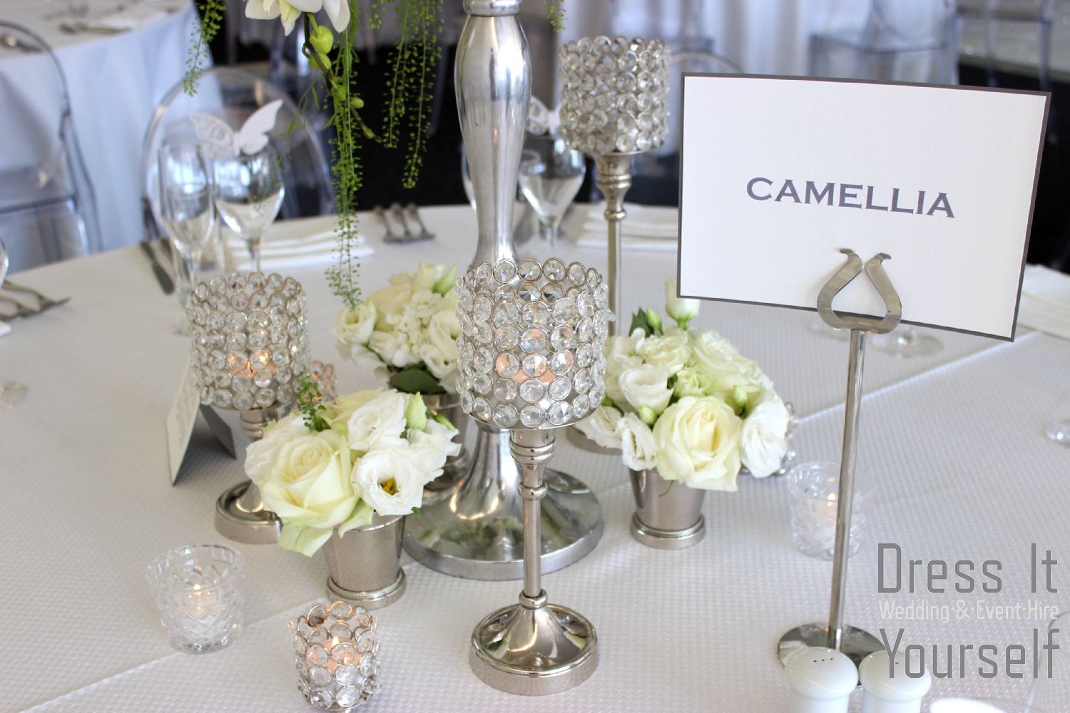 Crystal Tea Light Holders