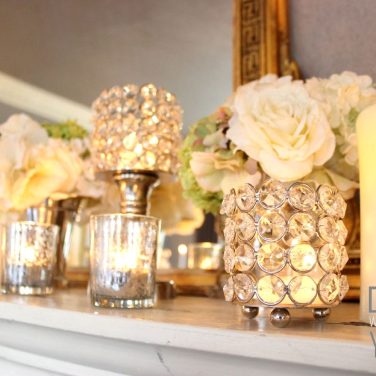 Crystal Tea Light Holders