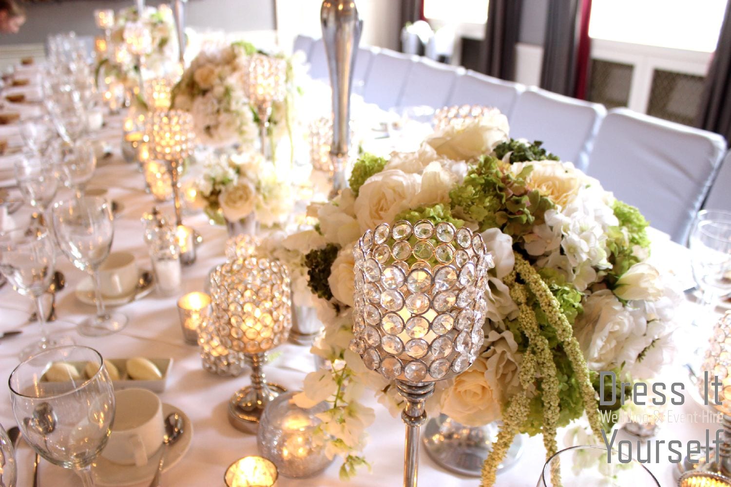 Crystal Tea Light Holders