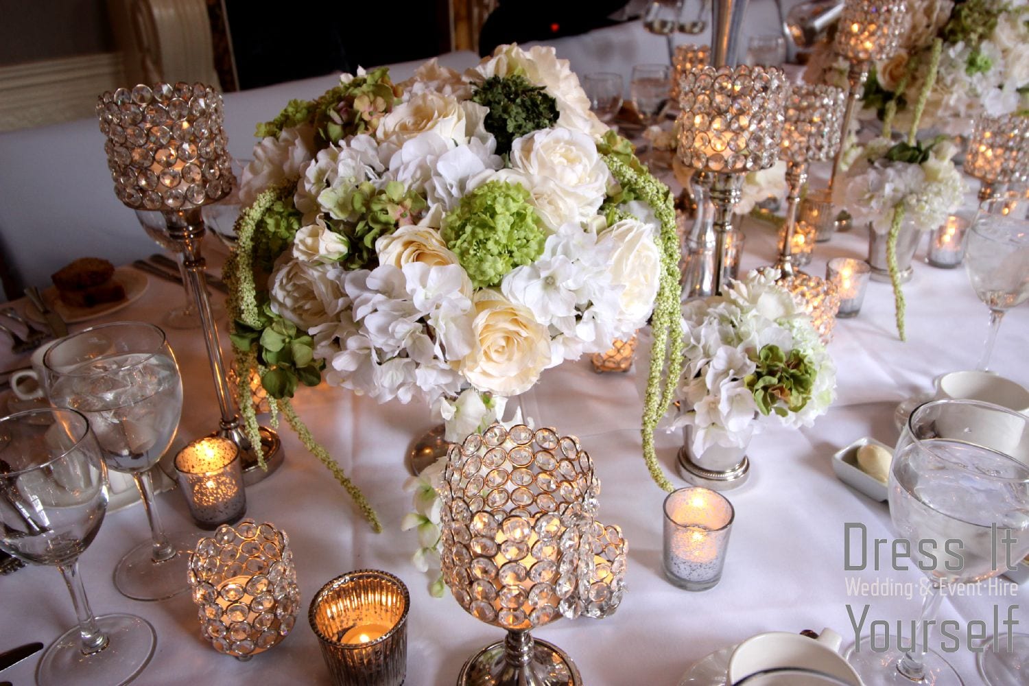 Crystal Tea Light Holders